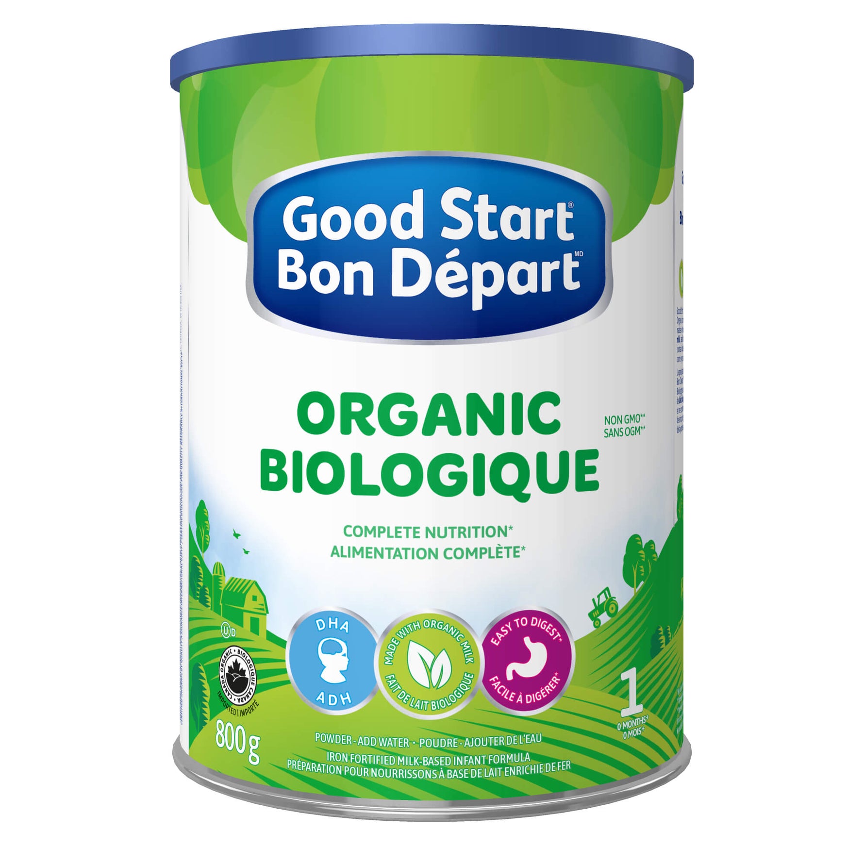 Bon Départ – préparation pour bébés biologique en poudre (800 g)