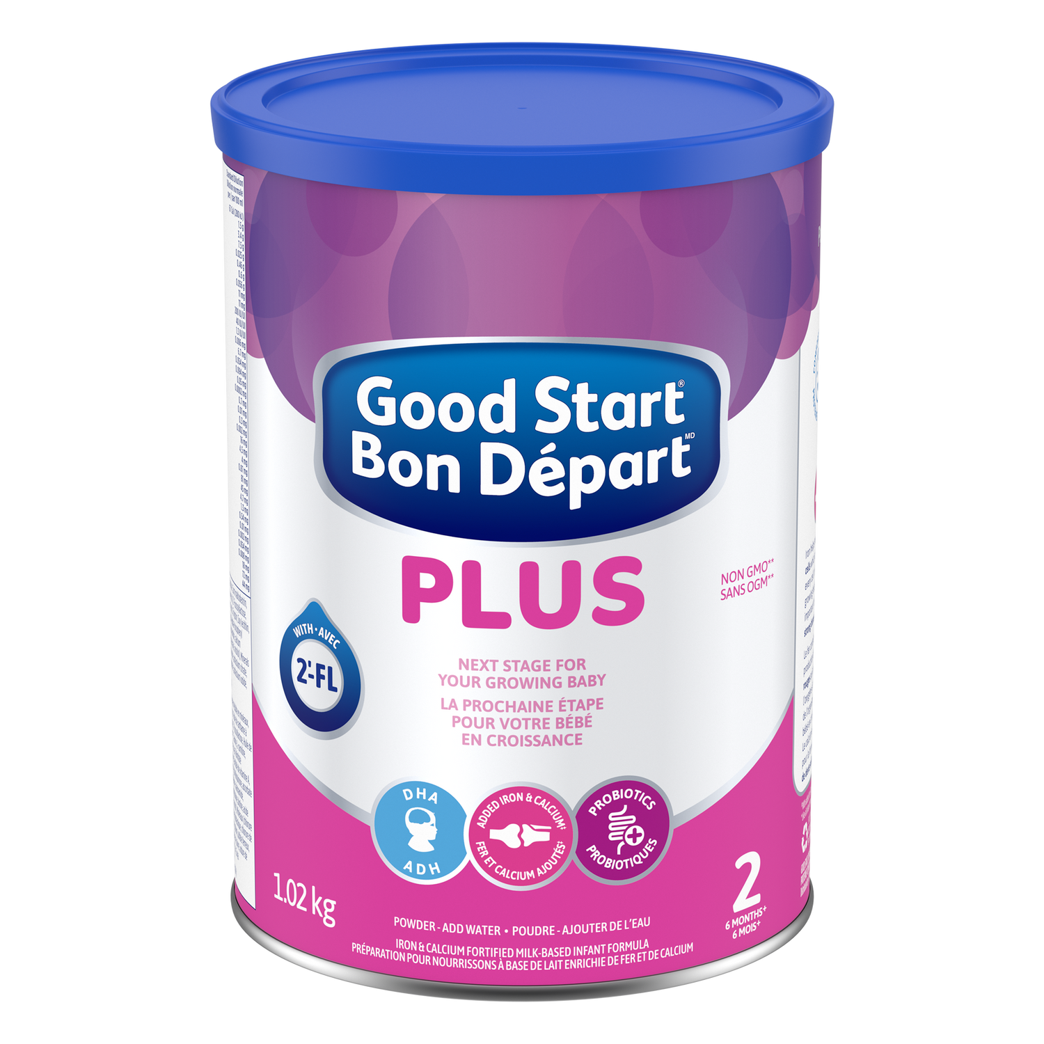 Prise de vue du produit Bon DépartMD Plus 2 1,02 kg de face. 