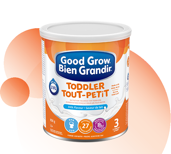 Bon goût de lait de croissance